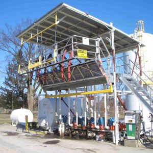 Truck Platform With Canopy And Wide Access Gangway (1)